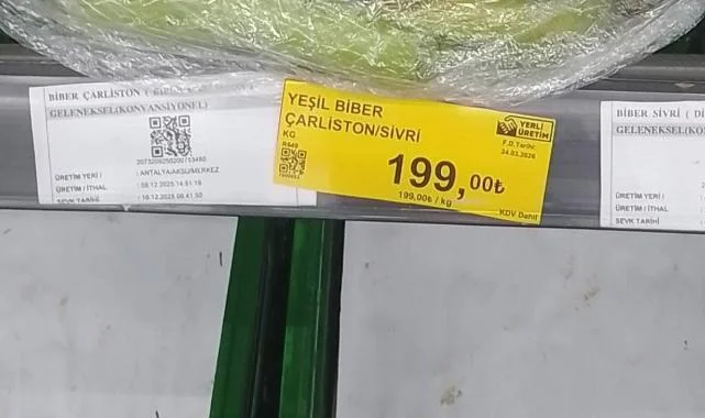 Bakanlık Affetmedi: Fahiş Fiyattan Biber Satan Markete Rekor Ceza
