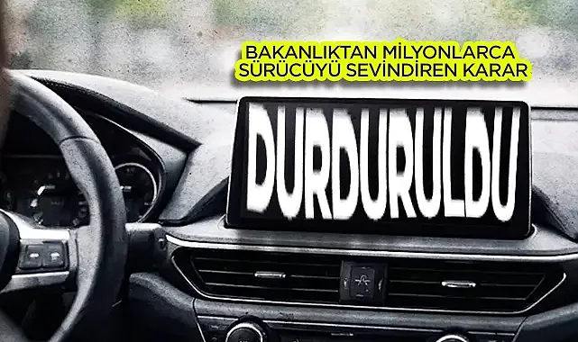 Bakanlıktan Milyonlarca Sürücüyü Sevindiren Karar: Ekran Cezaları Geri Alınıyor