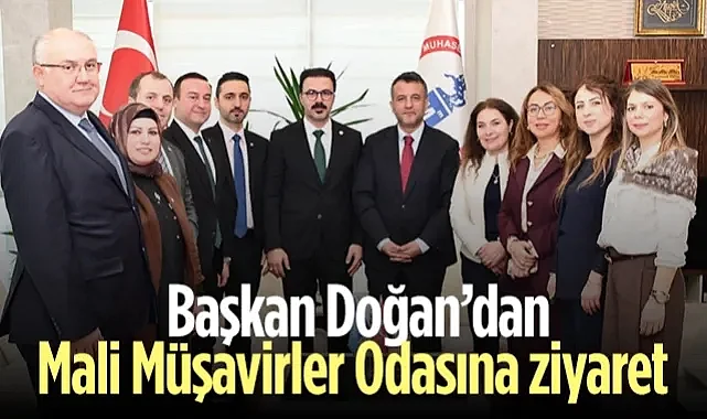 Başkan Halit Doğan, Samsun Mali Müşavirler Odasını Ziyaret Etti