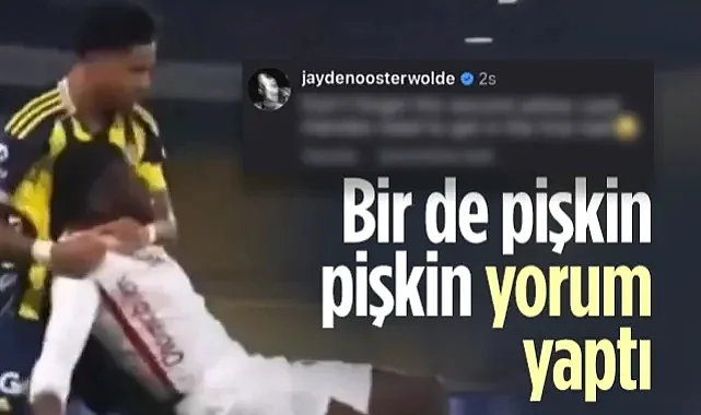 Bir de Pişkin Pişkin Yorum Yaptı! Oosterwolde'den Samsunspor'a Şok Yanıt