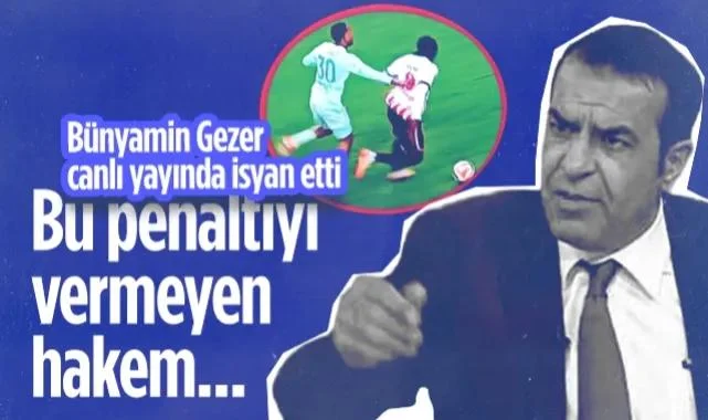 Bu Penaltıyı Vermeyen Hakem... Samsunspor-Kayserispor Maçındaki Pozisyona Bünyamin Gezer'den Sert Tepki!
