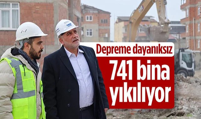 Canik'te Kentsel Dönüşüm: Soğuksu Mahallesi'nde 741 Bina Yıkılıyor