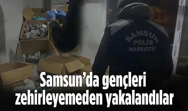Canik'te Rekor Uyuşturucu Operasyonu