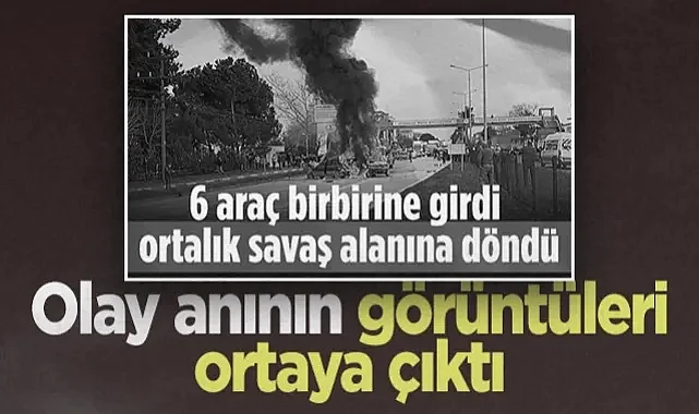 Çarşamba'da Dehşet Anları Kamerada! Alevler Böyle Yükseldi...