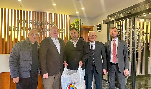 Çarşamba Ticaret Borsası'ndan Ramazan Seferberliği: Bin Aileye Gıda Desteği