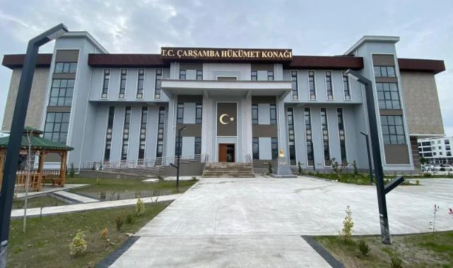 Çarşamba Yeni Hükümet Konağı Tam Kapasite Hizmette