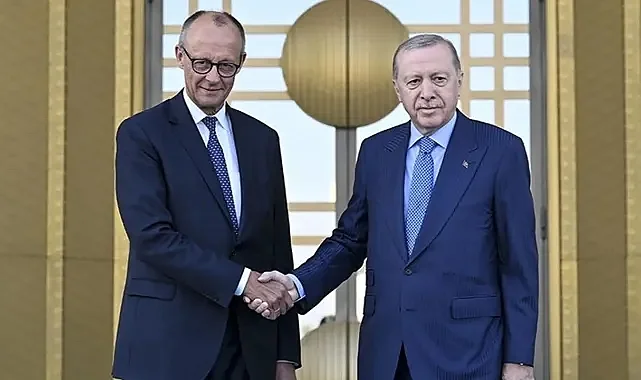 Cumhurbaşkanı Erdoğan İle Şansölye Merz Arasında Kritik Görüşme