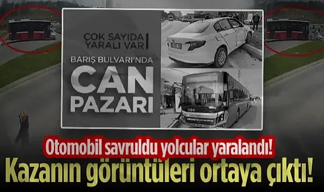 Dehşet Anları Kamerada! Samsun'daki Otobüs Kazası Görüntüleri Ortaya Çıktı