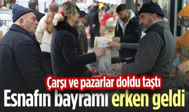 Esnafın Bayramı Erken Geldi! Samsun’da Çarşı ve Pazarlar Doldu Taştı...