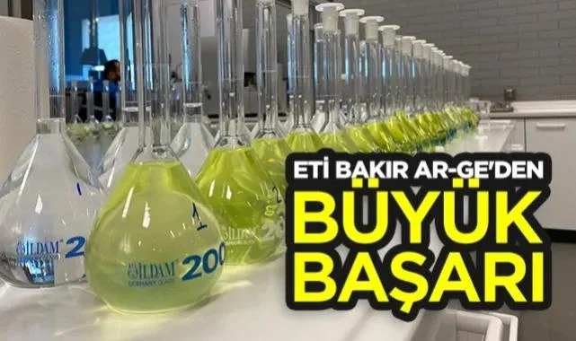 Eti Bakır Ar-Ge Merkezi Dünya Birincisi Oldu