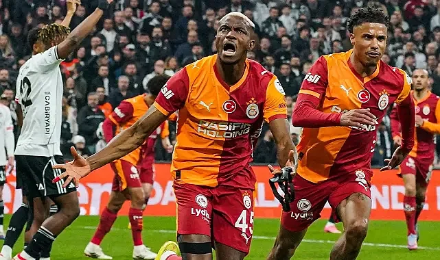 Galatasaray Beşiktaş'ı Deplasmanda 1-0 Mağlup Etti