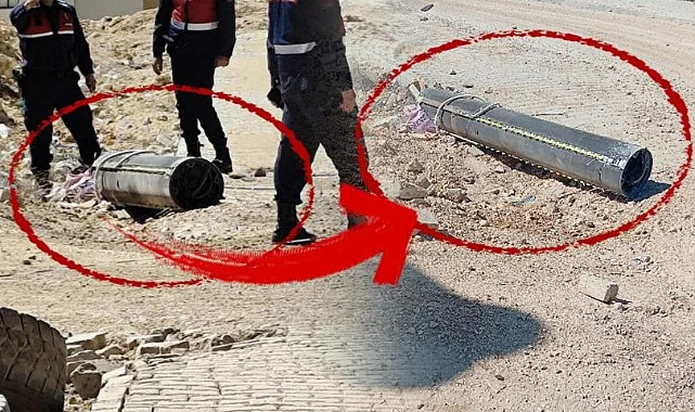 Hatay'dan Sonra Gaziantep'e Füze Parçaları Düştü