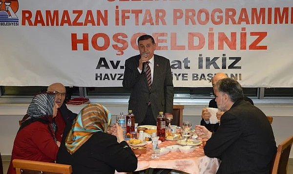 Havza Belediyesi’nde İftar Coşkusu: Başkan İkiz Personelle Buluştu