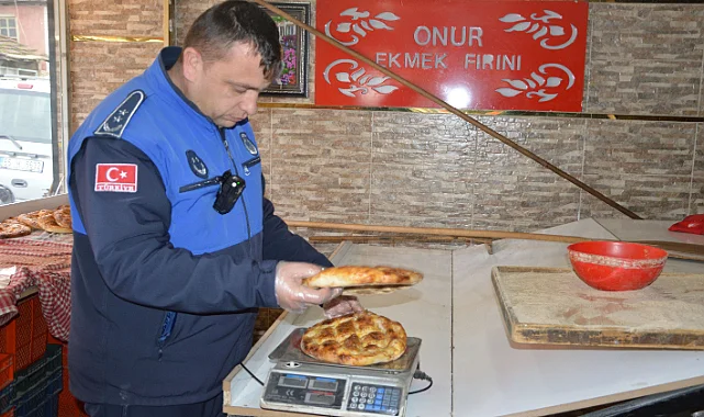 Havza'da Fırınlara Ramazan Pidesi Denetimi