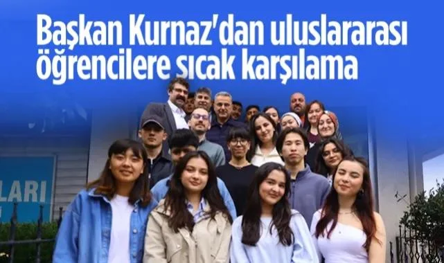 İlkadım Belediye Başkan İhsan Kurnaz'dan Uluslararası Öğrencilere Sıcak Karşılama
