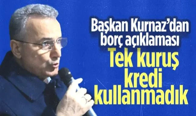 İlkadım Belediye Başkanı İhsan Kurnaz'dan Borç Açıklaması: Tek Kuruş Kredi Kullanmadık
