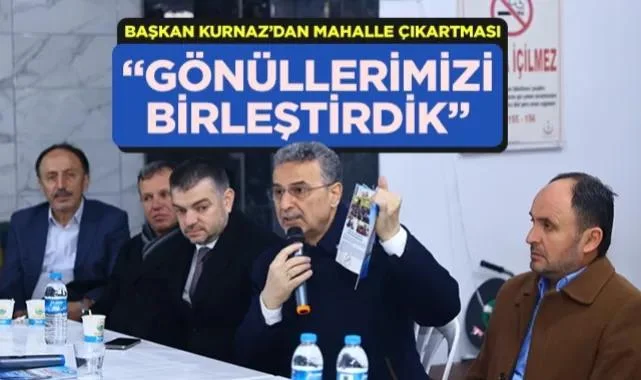 İlkadım Belediye Başkanı İhsan Kurnaz'dan Mahalle Çıkartması: Gönüllerimizi Birleştirdik