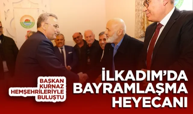 İlkadım'da Bayramlaşma Heyecanı: Başkan İhsan Kurnaz Hemşehrileriyle Buluştu