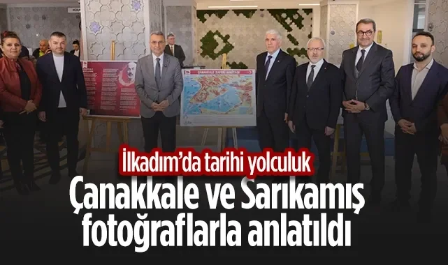 İlkadım'da Tarihi Yolculuk: Çanakkale ve Sarıkamış Fotoğraflarla Anlatıldı