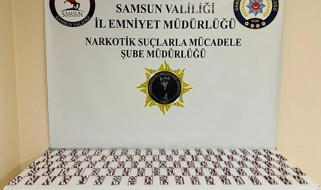 İlkadım'da Uyuşturucu Operasyonu: 1192 Hap Ele Geçirildi