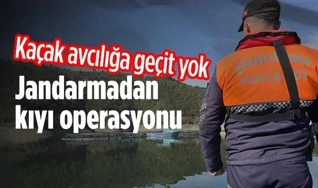 Kaçak Avcılığa Geçit Yok: Vezirköprü'de Jandarmadan Kıyı Operasyonu