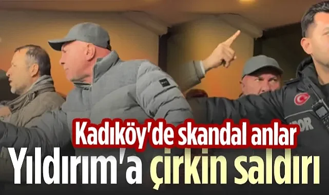 Kadıköy'de Skandal Anlar! Samsunspor Başkanı Yüksel Yıldırım'a Çirkin Saldırı...