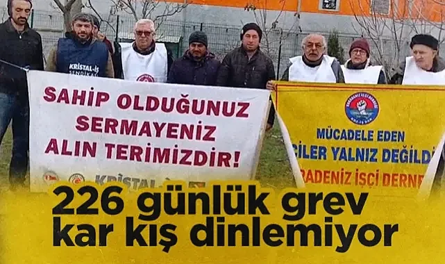 Merzifon’da Tarihi Direniş: GM Teknik Cam İşçilerinin Grevi 226. Gününde
