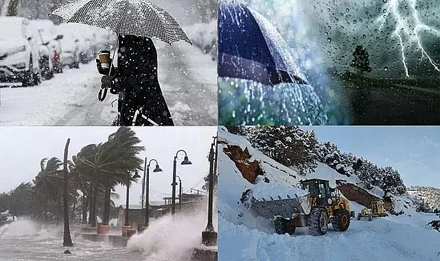 Meteoroloji’den Çığ, Kar ve Don Uyarısı: Birçok Bölgede Yağış Bekleniyor
