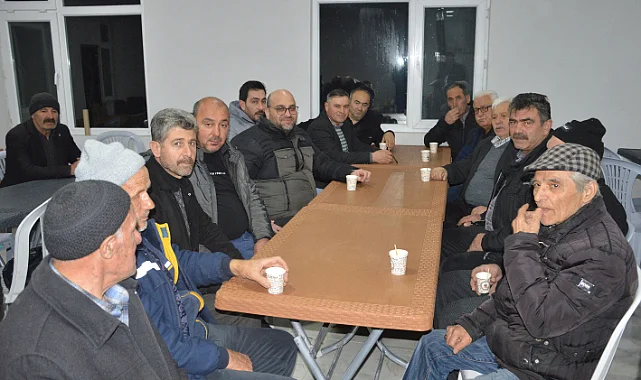 MHP Havza Teşkilatı Ersandık Mahallesi'nde Vatandaşla Buluştu