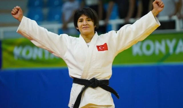 Milli Judocu Tuğçe Beder Gürcistan'da Altın Madalya Kazandı