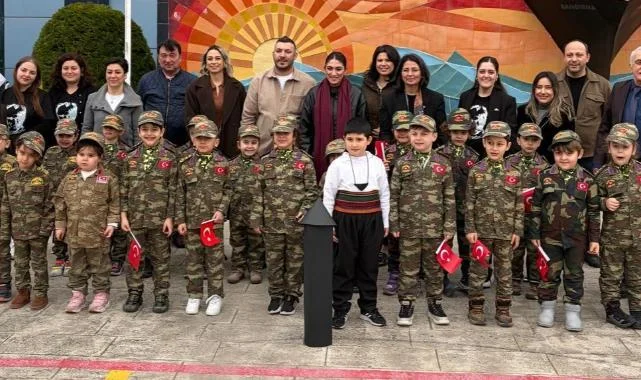 Minik Yüreklerde Çanakkale Gururu: Nar Taneleri’nden Anlamlı Tören