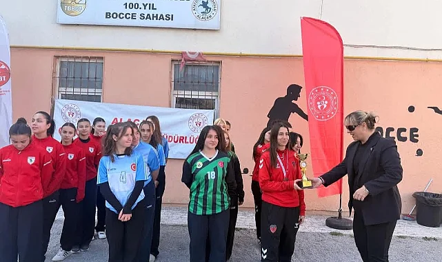 Okul Sporları Bocce İl Şampiyonası Alaçam'da Tamamlandı