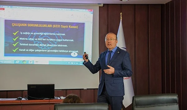 OMÜ’de İş Sağlığı ve Güvenliği Seferberliği: Personel İçin Kapsamlı Eğitim Programı