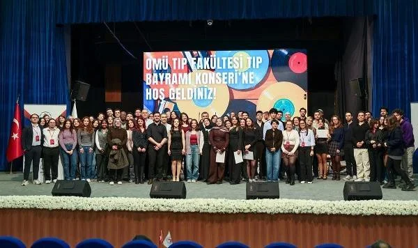 OMÜ Tıp Fakültesi’nde Sanat Dolu Kutlama: Akademisyenler Ve Öğrenciler Buluştu