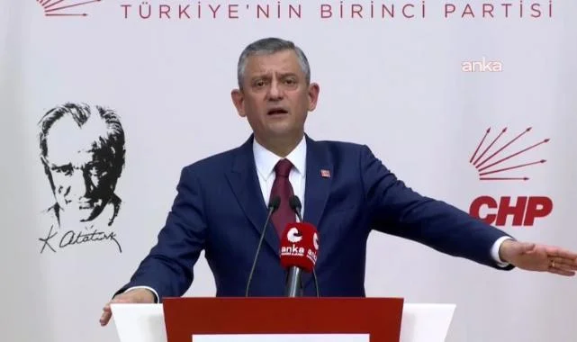 Özgür Özel’den Turpun Küçüğü Çıkışı: Arınacaksanız Adalet Bakanı'ndan Başlayın