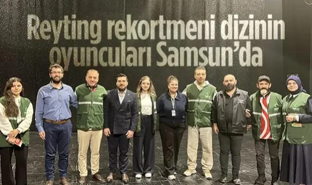 Reyting Rekortmeni Dizi Taşacak Bu Deniz'in Oyuncuları Samsun’da