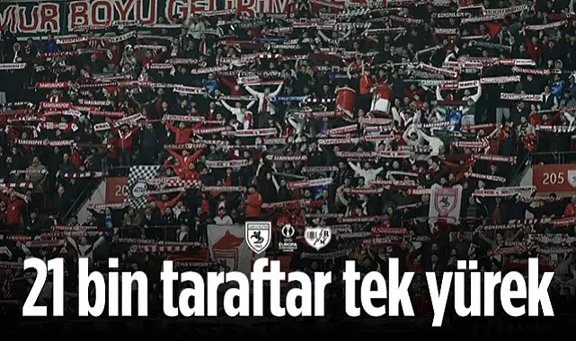 Samsun 19 Mayıs Stadyumu’nda Tarihi Gece: 21 Bin Taraftar Tek Yürek