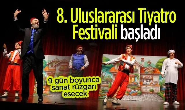Samsun 8. Uluslararası Tiyatro Festivali Başladı: 9 Gün Boyunca Sanat Rüzgarı Esecek