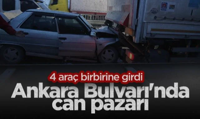Samsun Ankara Bulvarı'nda Zincirleme Kaza: 6 Yaralı