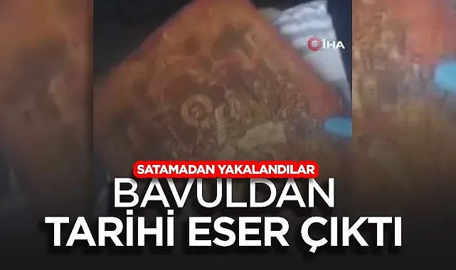 Samsun Atakum’da Tarihi Eser Operasyonu: 18. Yüzyıla Ait 26 Tablo Ele Geçirildi