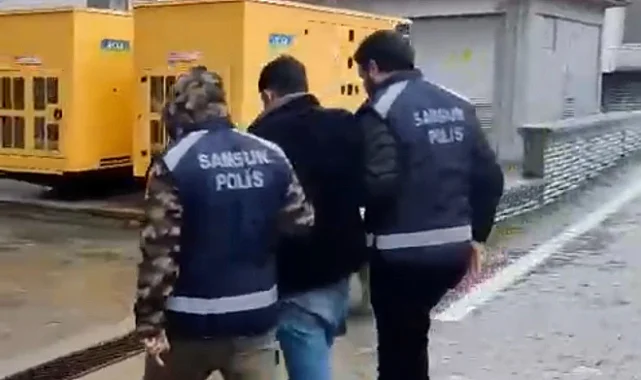 Samsun'da 9 Yıl Hapis Cezası Bulunan Şahıs Yakalandı