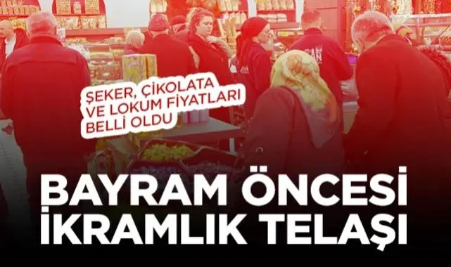Samsun'da Bayram Öncesi İkramlık Telaşı: Şeker, Çikolata ve Lokum Fiyatları Belli Oldu