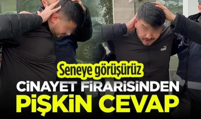Samsun'da Cinayet Firarisinden Pişkin Cevap: Seneye Görüşürüz