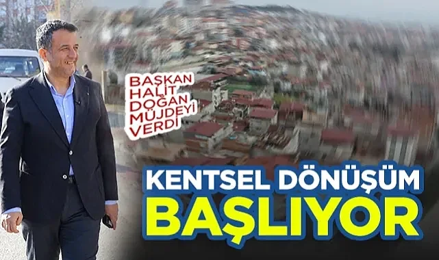 Samsun'da Dönüşüm Başlıyor: Başkan Halit Doğan İlk Etap İçin Düğmeye Bastı