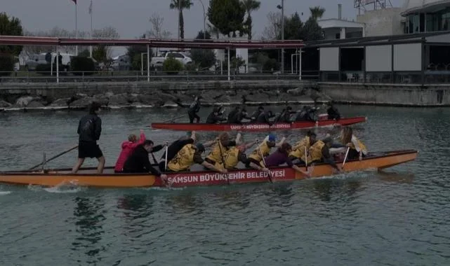 Samsun’da Dragon Boat Heyecanı: Sisli Havada Kıyasıya Rekabet