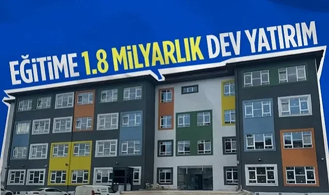 Samsun'da Eğitime 1.8 Milyarlık Dev Yatırım: 162 Proje Hayata Geçiyor