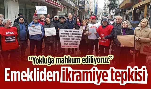 Samsun'da Emekliden  İkramiye Tepkisi: Yokluğa Mahkum Ediliyoruz