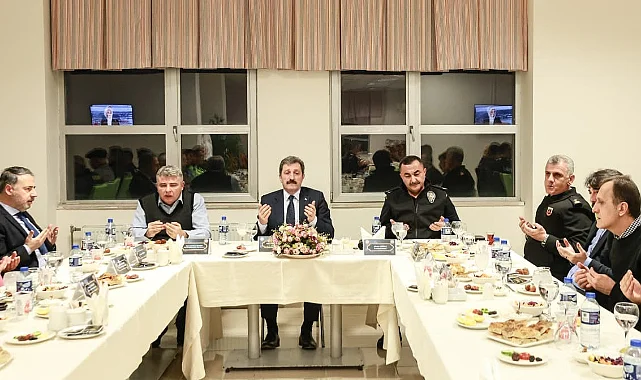 Samsun'da Emniyet Teşkilatı İftarda Buluştu