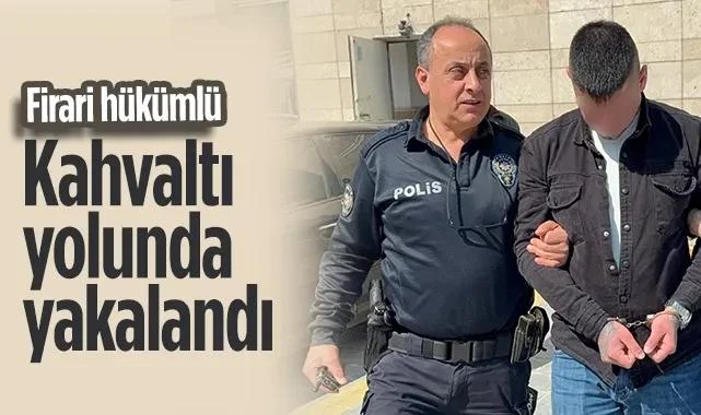Samsun'da Firari Hükümlü Kahvaltı Yolunda Yakalandı