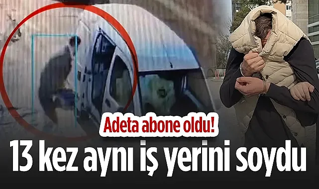 Samsun'da İnanılmaz Hırsızlık: Aynı İş Yerini 2 Ayda 13 Kez Soydu